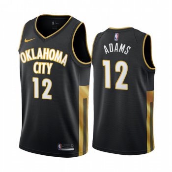 Nike Thunder #12 Steven Adams Black 2019-20 City Edition Swingman NBA Jersey