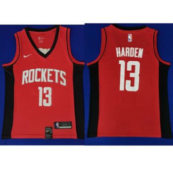 Rockets #13 James Harden Red Basketball Swingman Limited Edition Jersey