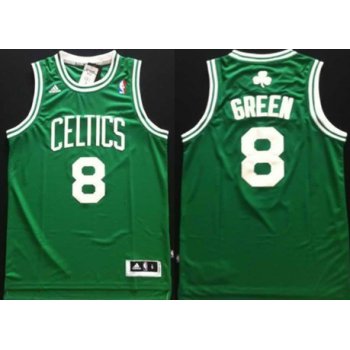 Boston Celtics #8 Jeff Green Revolution 30 Swingman Green Jersey