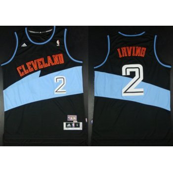 Cleveland Cavaliers #2 Kyrie Irving ABA Hardwood Classic Swingman Black Jersey