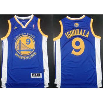 Golden State Warriors #9 Andre Iguodala Revolution 30 Swingman Blue Jersey