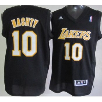 Los Angeles Lakers #10 Nashty Black Fashion Jersey