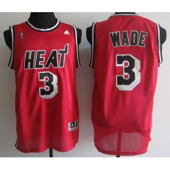 Miami Heat #3 Dwyane Wade 2013 Red Swingman Jersey