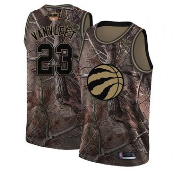 Raptors #23 Fred VanVleet Camo 2019 Finals Bound Basketball Swingman Realtree Collection Jersey