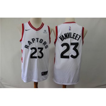 Raptors 23 Fred Vanvleet White Nike Swingman Jersey