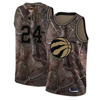 Raptors #24 Norman Powell Camo 2019 Finals Bound Basketball Swingman Realtree Collection Jersey