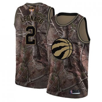 Raptors #2 Kawhi Leonard Camo 2019 Finals Bound Basketball Swingman Realtree Collection Jersey