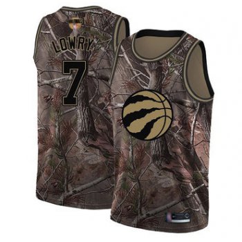 Raptors #7 Kyle Lowry Camo 2019 Finals Bound Basketball Swingman Realtree Collection Jersey