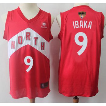 Raptors #9 Serge Ibaka Red 2019 Finals Bound Basketball Swingman Earned Edition Jersey