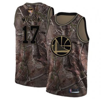 Warriors #17 Chris Mullin Camo 2019 Finals Bound Basketball Swingman Realtree Collection Jersey