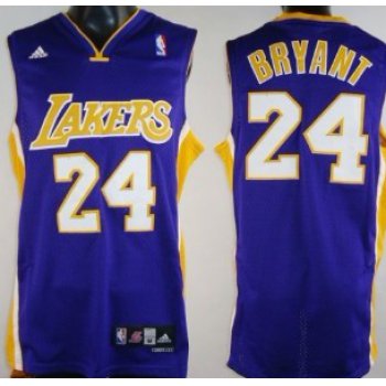 Los Angeles Lakers #24 Kobe Bryant Purple Swingman Jersey