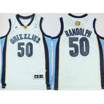 Memphis Grizzlies #50 Zach Randolph Revolution 30 Swingman White Jersey