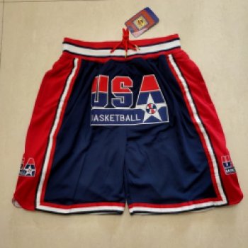 Men's Team USA Blue Pocket Shorts