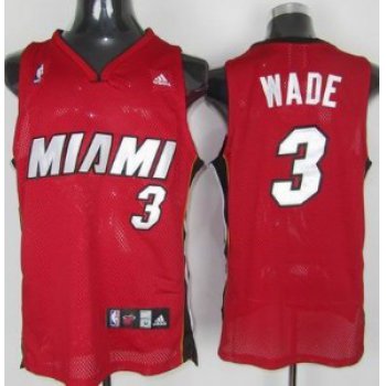 Miami Heat #3 Dwyane Wade Red Swingman Jersey