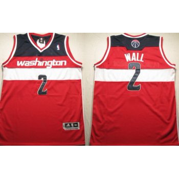 Washington Wizards #2 John Wall Red Swingman Jersey