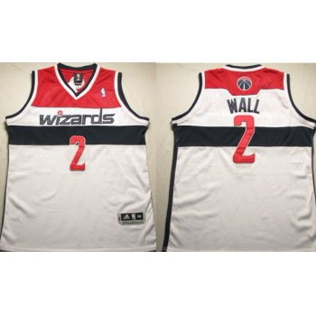 Washington Wizards #2 John Wall White Swingman Jersey