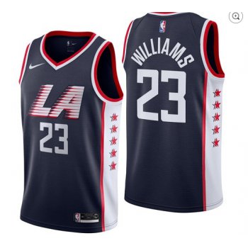 Clippers 23 Lou Williams Navy 2018-19 City Edition Nike Swingman Jersey