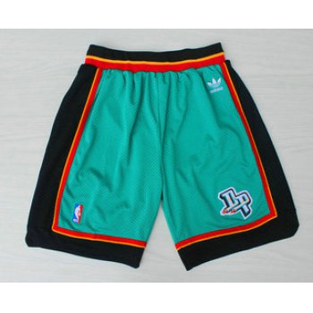 Men's Detroit Pistons Green Hardwood Classics Swingman Shorts