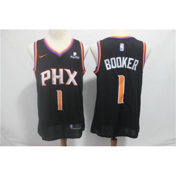 Men's Phoenix Suns Devin 1 Booker Nike Black 2019 Swingman City Edition Jersey