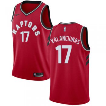 Nike Raptors #17 Jonas Valanciunas Red NBA Swingman Icon Edition Jersey