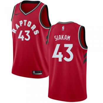 Nike Raptors #43 Pascal Siakam Red NBA Swingman Icon Edition Jersey