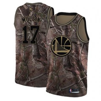 Nike Golden State Warriors #17 Chris Mullin Camo NBA Swingman Realtree Collection Jersey