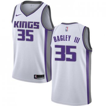 Nike Sacramento Kings #35 Marvin Bagley III White NBA Swingman Association Edition Jersey