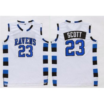 One Three Hill 23 Scott White Stitched Jersey