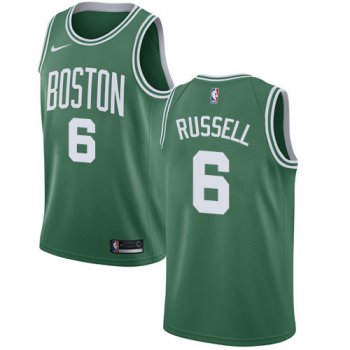 Nike Boston Celtics #6 Bill Russell Green NBA Swingman Icon Edition Jersey