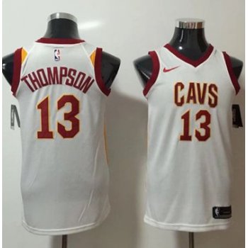 Nike Cleveland Cavaliers #13 Tristan Thompson White NBA Swingman Association Edition Jersey