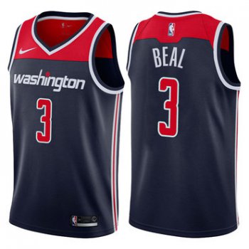 Nike Washington Wizard #3 Bradley Beal Navy Nike Swingman Jersey