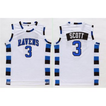 One Three Hill 3 Scott White Stitched Jersey