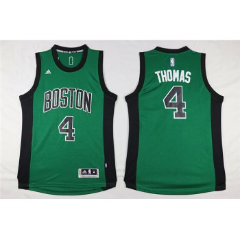 Boston Celtics 4 Isaiah Thomas Green Swingman Jersey