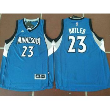 Men's Minnesota Timberwolves #23 Jimmy Butler Blue Stitched NBA adidas Revolution 30 Swingman Jersey