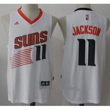 Men's 2017 Draft Phoenix Suns #11 Josh Jackson White Stitched NBA adidas Revolution 30 Swingman Jersey