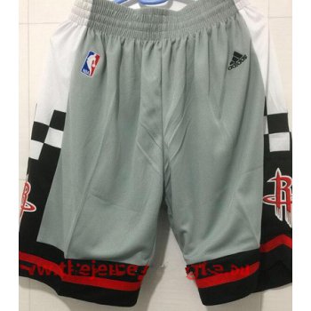 Men's Houston Rockets Gray Basketball Shorts