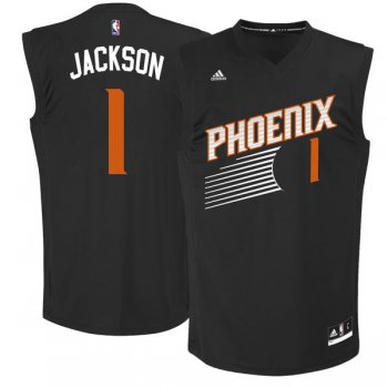 Phoenix Suns 1 Josh Jackson Black 2017 NBA Draft Pick Replica Jersey