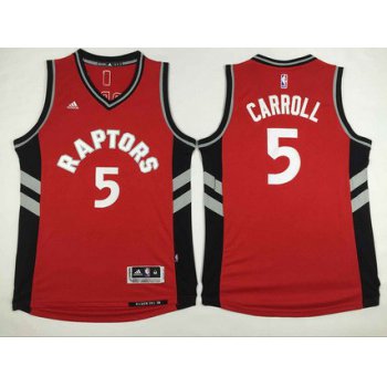 Men's Toronto Raptors #5 DeMarre Carroll Revolution 30 Swingman Red Jersey