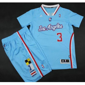 Los Angeles Clippers #3 Chris Paul Blue Revolution 30 Swingman NBA Jerseys Short Suits 2013 New Style