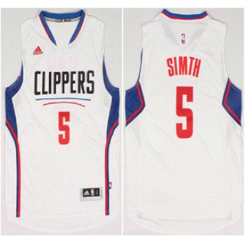 Los Angeles Clippers #5 Josh Smith Revolution 30 Swingman 2015 New White Jersey