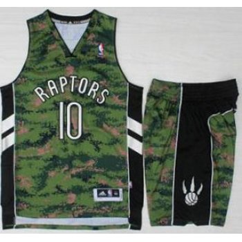 Toronto Raptors #10 DeMar DeRozan Revolution 30 Swingman Special Canadian Forces Fourth Jersey Suits