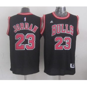 Chicago Bulls #23 Michael Jordan Revolution 30 Swingman 2014 New Black Jersey