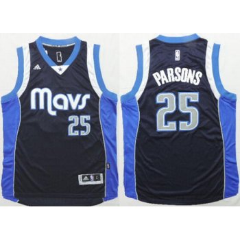 Dallas Mavericks #25 Chandler Parsons Revolution 30 Swingman 2014 New Navy Blue Jersey