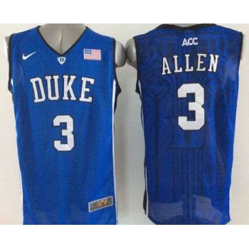 Duke Blue Devils #3 Grayson Allen Blue Jersey