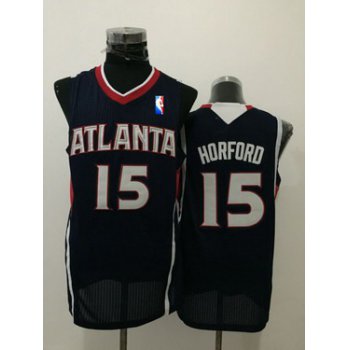 Men's Atlanta Hawks #15 Al Horford Navy Blue Swingman Jersey