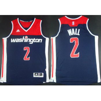 Washington Wizards #2 John Wall Revolution 30 Swingman 2014 New Navy Blue Jersey