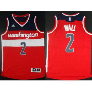 Washington Wizards #2 John Wall Revolution 30 Swingman 2014 New Red Jersey