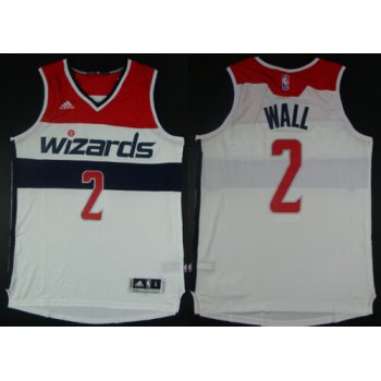 Washington Wizards #2 John Wall Revolution 30 Swingman 2014 New White Jersey