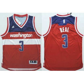 Washington Wizards #3 Bradley Beal Revolution 30 Swingman 2014 New Red Jersey