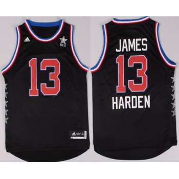 2015 NBA Western All-Stars #13 James Harden Revolution 30 Swingman Black Jersey